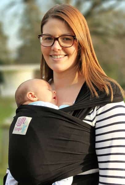 Baby Carriers Lifft Stretchy Wrap Pitter Patter Baby NI 4