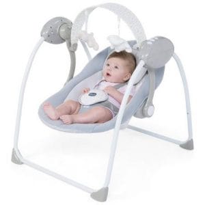 Bouncers & Rockers Chicco relax and play swing cool grey Pitter Patter Baby NI