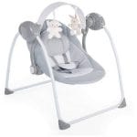 Bouncers & Rockers Chicco relax and play swing cool grey Pitter Patter Baby NI 5