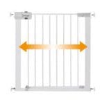 Baby Health & safety essentials SECURTECH® SIMPLY CLOSE METAL GATE – WHITE Pitter Patter Baby NI 5