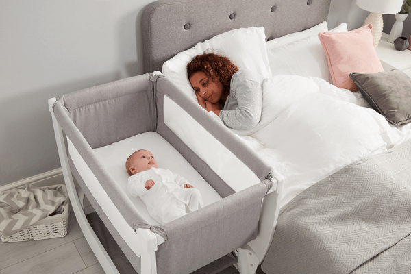 Cribs & Next2Me Cribs Shnuggle Air Bedside Crib Pitter Patter Baby NI 6
