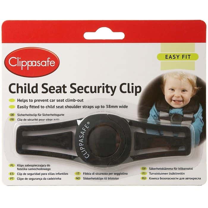 Carseat Accessories & Isofix Bases Clippasafe Child Car Seat Security Clip Pitter Patter Baby NI 4