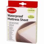 Sheets & Protectors Clippasafe Waterproof Mattress Sheet Pitter Patter Baby NI 2