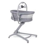 Moses Baskets & Stands Chicco 4in1 Hug Air Titanium Bundle Pitter Patter Baby NI 3