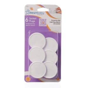 Baby Health & safety essentials SOCKET COVERS 6 PACK Pitter Patter Baby NI 6