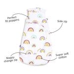 Blankets & Sleeping Bags SnuzPouch Sleeping Bag – 2.5 TOG – Multi Rainbow Pitter Patter Baby NI 3