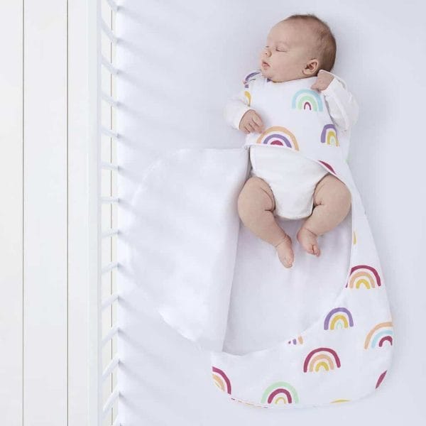 Blankets & Sleeping Bags SnuzPouch Sleeping Bag – 2.5 TOG – Multi Rainbow Pitter Patter Baby NI 7