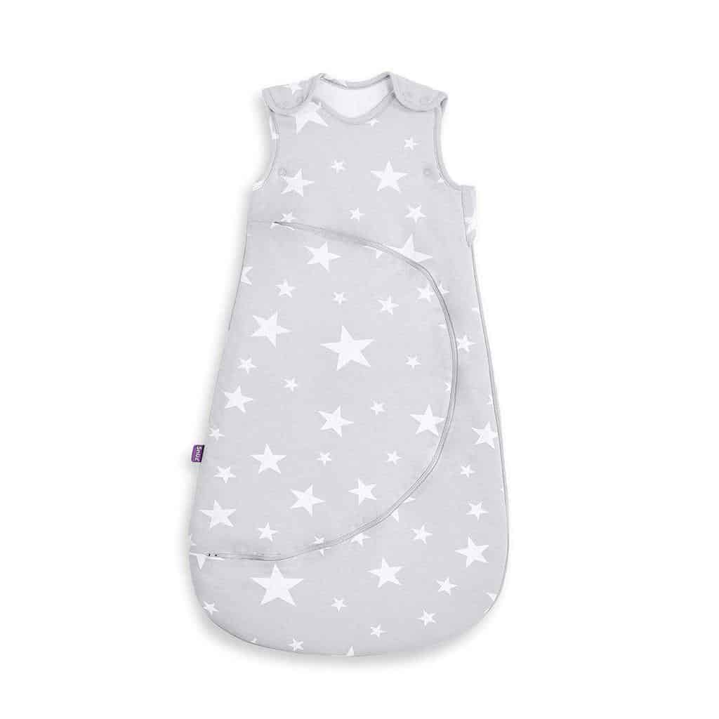 Blankets & Sleeping Bags SnuzPouch Sleeping Bag – 2.5 TOG – White Stars Pitter Patter Baby NI 6