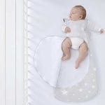 Blankets & Sleeping Bags SnuzPouch Sleeping Bag – 2.5 TOG – White Stars Pitter Patter Baby NI 5