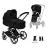 Cybex Cybex Priam rose gold chassis – deep black Pitter Patter Baby NI 2