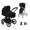 Travel Systems Cybex Priam Chrome chassis – deep black Pitter Patter Baby NI 2