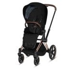 Cybex Cybex Priam rose gold chassis – deep black Pitter Patter Baby NI 4
