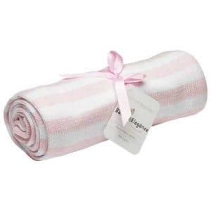 Blankets & Sleeping Bags Pearl Knit Blanket – Pink Pitter Patter Baby NI