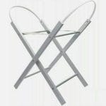 Moses Baskets & Stands Wooden moses basket stand – grey Pitter Patter Baby NI 2