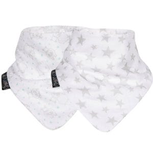 Baby Gifts Stars & Hippo Muslin Neckerbibs Pitter Patter Baby NI