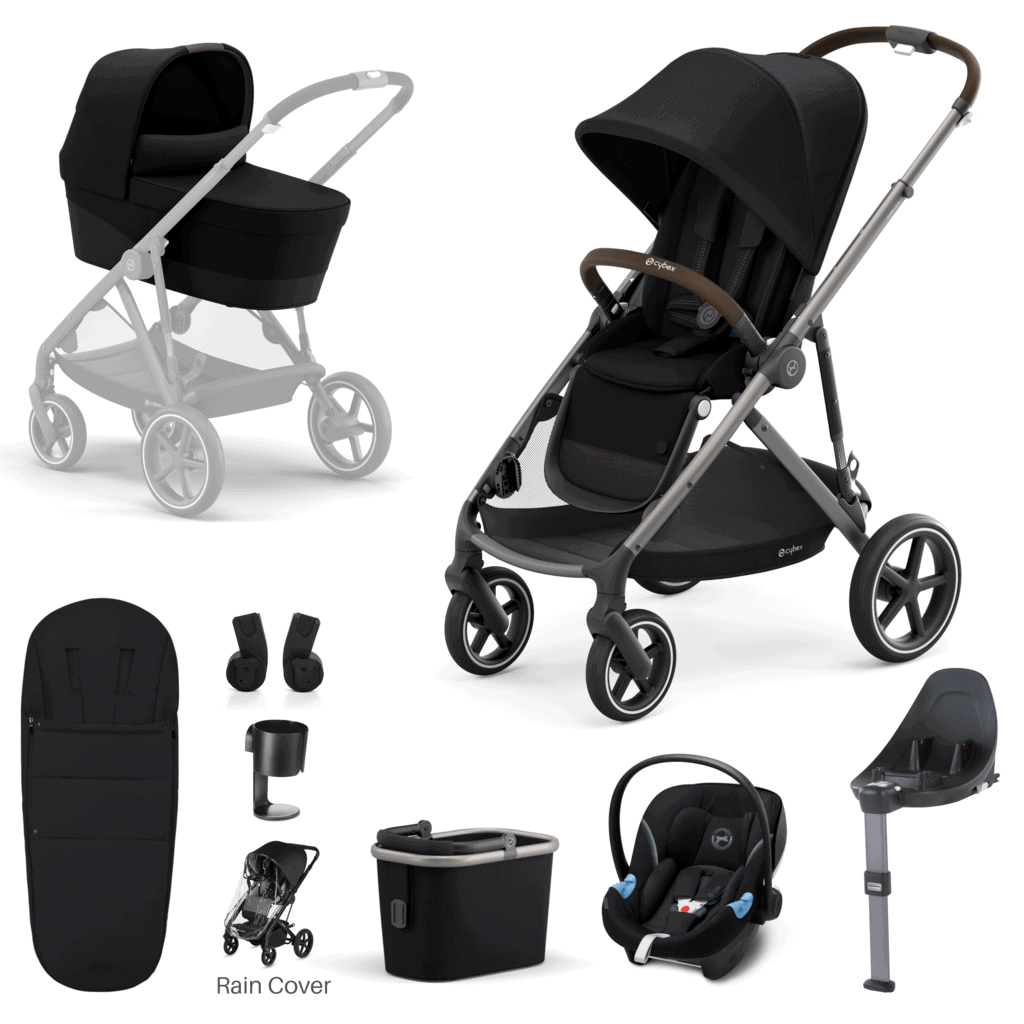 Travel Systems Cybex Gazelle S 9 Piece Bundle – Taupe Frame Pitter Patter Baby NI 8
