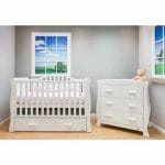 Cots, Cotbeds & travel cots Oslo Sleigh Cotbed Pitter Patter Baby NI 3