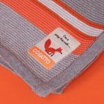 Blankets & Sleeping Bags Cosatto Knitted Stripe Blanket – Grey/Orange Pitter Patter Baby NI 4