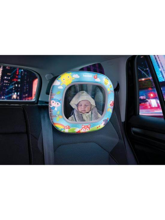 Carseat Accessories & Isofix Bases Night & Day Mirror – Forest Fun Pitter Patter Baby NI 4