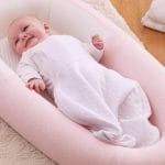 Blankets & Sleeping Bags Swaddle to Sleep Bag – Soft White Pitter Patter Baby NI 4