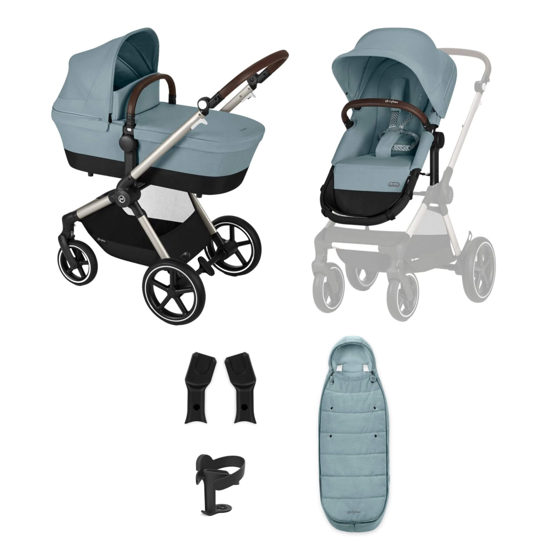 Cybex Eos Lux piece bundle Pitter Patter Nursery Store