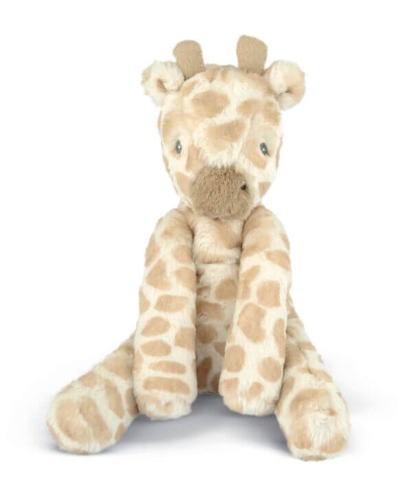 welcome to the world small beanie toy giraffe