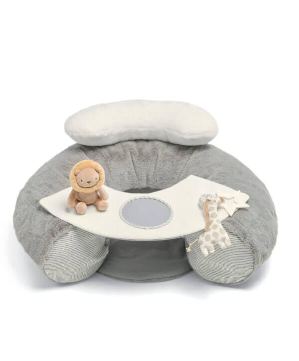 welcome to the world sit & play elephant interactive seat grey