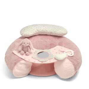 welcome to the world sit & play bunny interactive seat pink