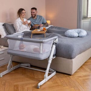 chicco pop up bedside crib