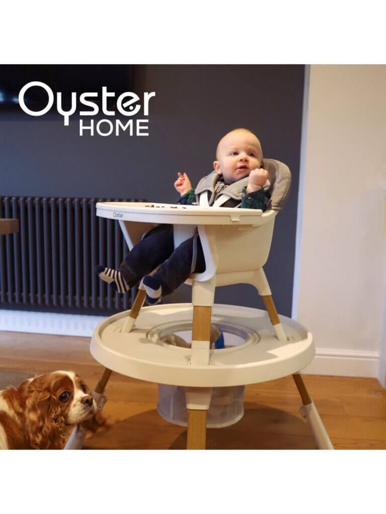Oyster 4-in-1 Highchair – Fossil